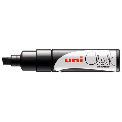 Uni Chalk Marker, 8K - Black