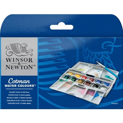Cotman Watercolour Set, Pocket Plus