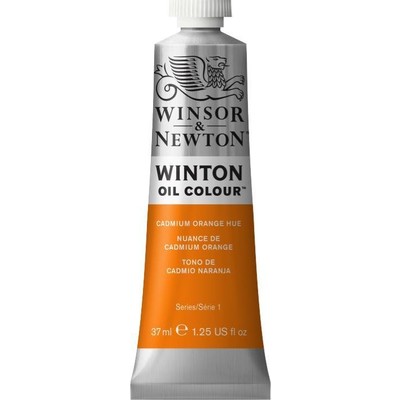 Winton Oil Colour 37ml Tube, Cadmium Orange Hue