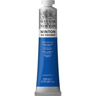 Winton Oil Colour 200ml Tube, Cobalt Blue Hue