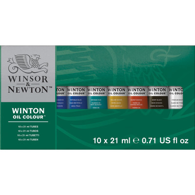 Winton Oil Colour Set, 10 x 21ml