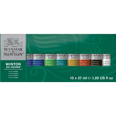 Winton Oil Colour Set, 10 x 37ml