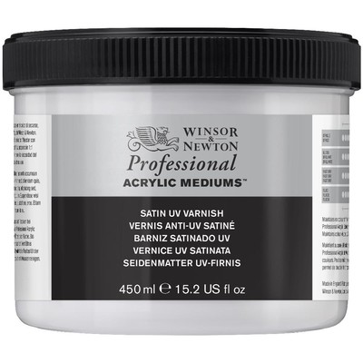 Professional Acrylic Satin UV Varnish (450ml)