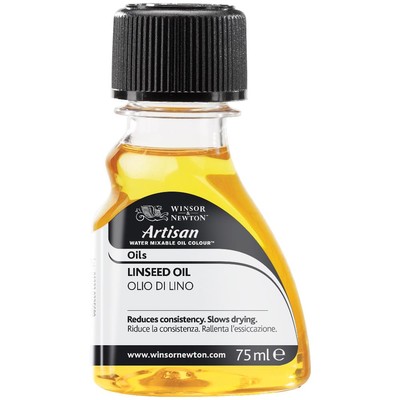 Artisan Water Mixable Linseed Oil (75ml)