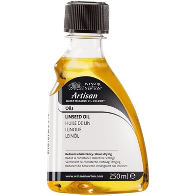 Artisan Water Mixable Linseed Oil (250ml)