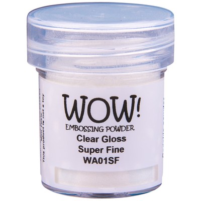 Clear Gloss Embossing Powder, Super Fine