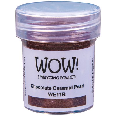 Pearlescent Embossing Powder, Regular - Chocolate Caramel
