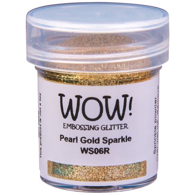 Embossing Glitter, Regular - Pearl Gold Sparkle