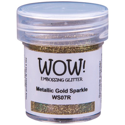 Embossing Glitter, Regular - Metallic Gold Sparkle
