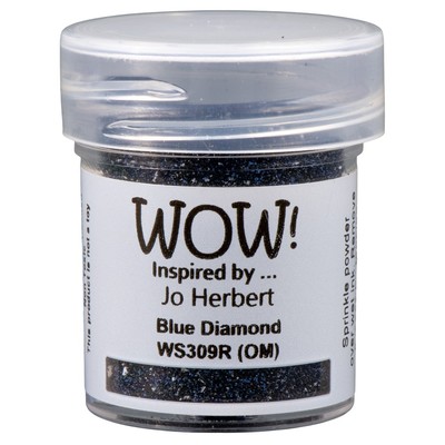 Embossing Glitter, X - Blue Diamond