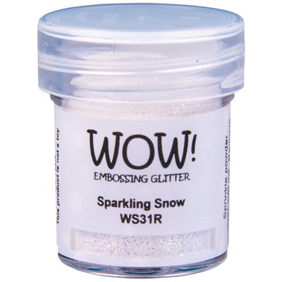 Embossing Glitter, Regular - Sparkling Snow