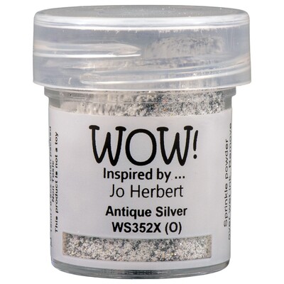Embossing Glitter, X - Antique Silver
